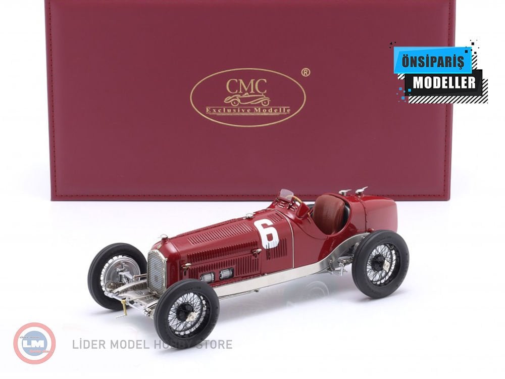 1:18 1932 Alfa-Romeo P3 Caracciola, Gewinner GP Monza, #6