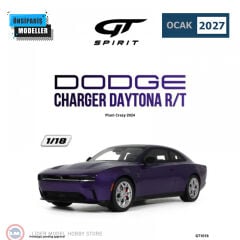 1:18 GT Spirit 2024 Dodge Charger Daytona RT Plum Crazy