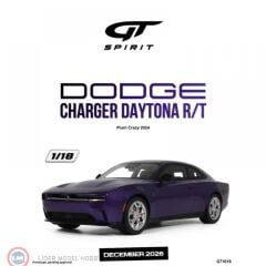 1:18 GT Spirit 2024 Dodge Charger Daytona RT Plum Crazy