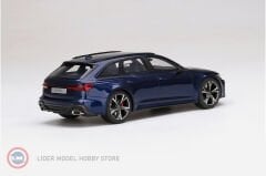 1:18 Audi RS6 Avant Carbon Black Navarra Blue Metallic
