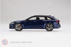 1:18 Audi RS6 Avant Carbon Black Navarra Blue Metallic