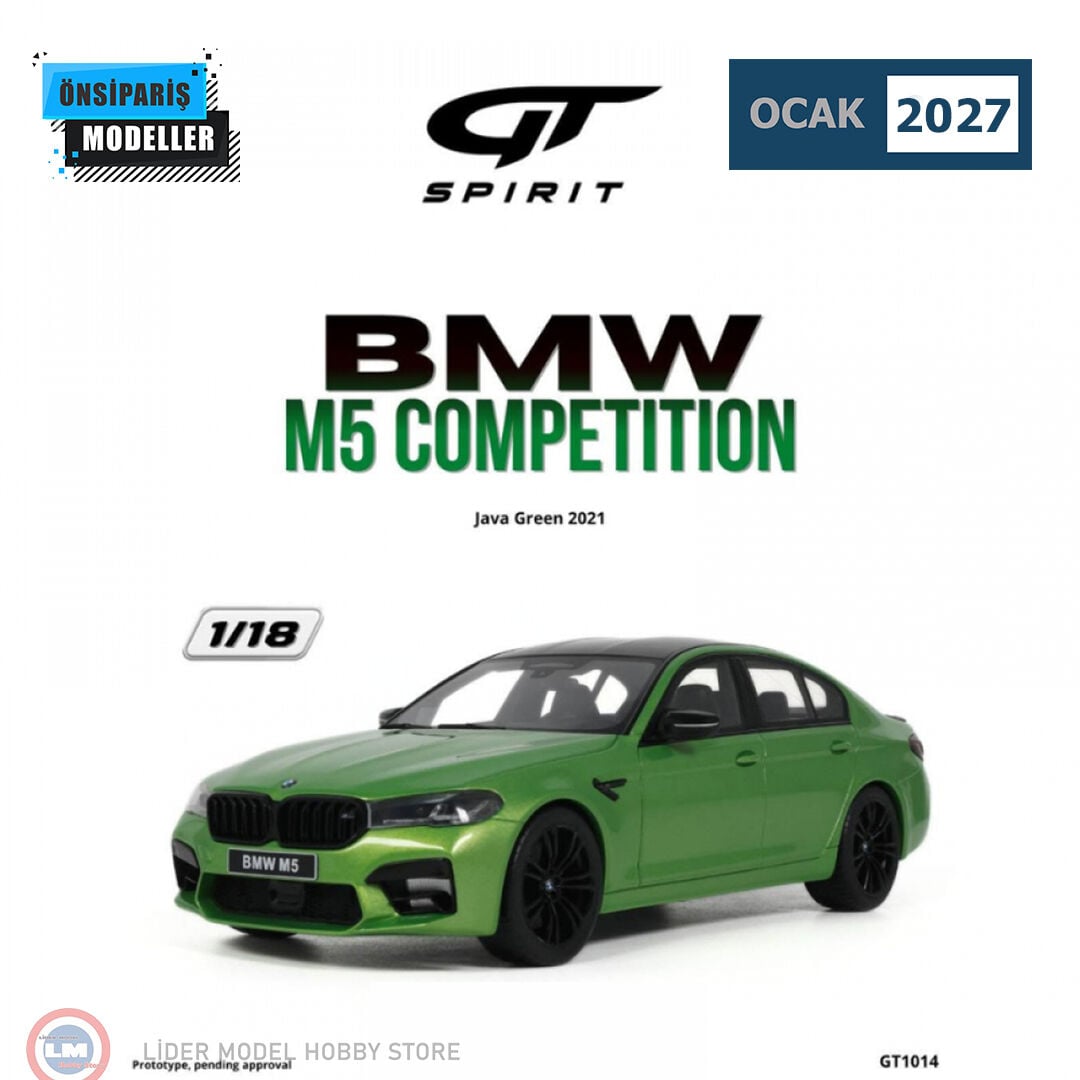 1:18 GT Spirit 2024 BMW M5 Competition Java Green