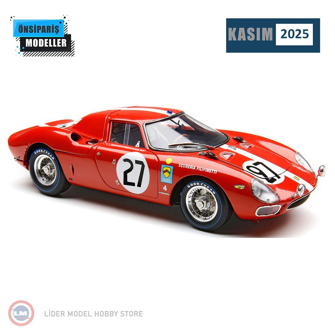 1:18 CMC 1965 Ferrari 250 LM #27 Chassis 6119,Spoerry/Boller,RHD