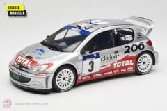 1:18 OTTO Peugeot 206 WRC Toure de Corse 2002