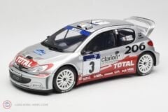 1:18 OTTO Peugeot 206 WRC Toure de Corse 2002
