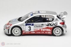 1:18 OTTO Peugeot 206 WRC Toure de Corse 2002