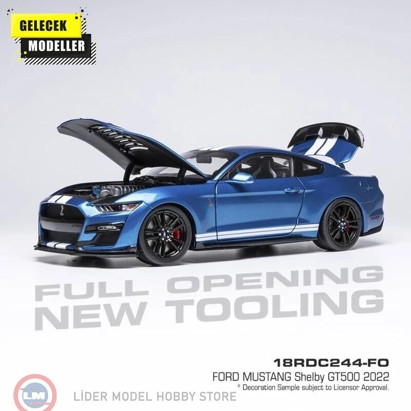 1:18 IXO 2022 Ford Mustang Shelby GT 500