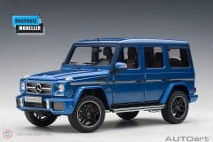 1:18 Autoart 2017 Mercedes Benz G63 (Designo Mauritius Blue)