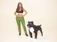 1:18 American Diorama Low Riders + Köpek #4 76276