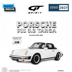 1:8 GT Spirit 1984 Porsche 911 3.2 Targa Grand Prix White