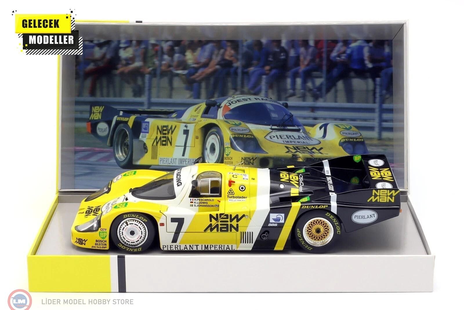 1:18 WERK83 Porsche 956 LH #7 New-Man Winner 24h LeMans 1984 Team Joes