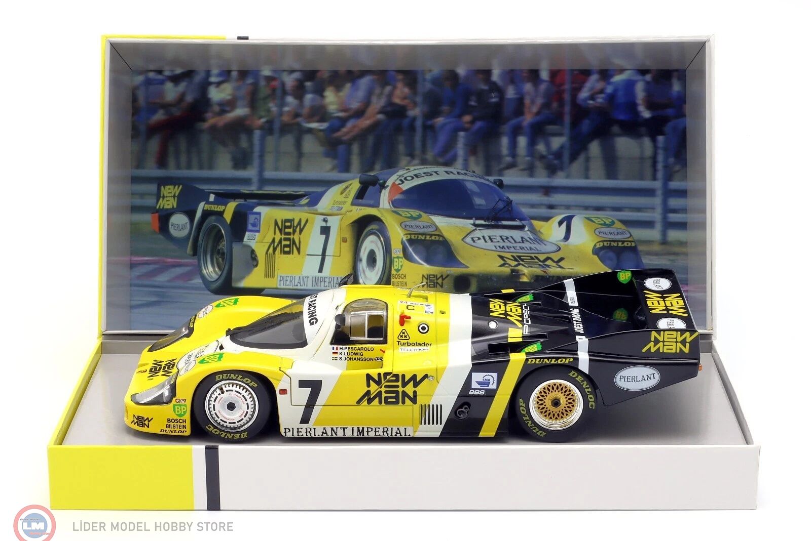 1:18 WERK83 Porsche 956 LH #7 New-Man Winner 24h LeMans 1984 Team Joes