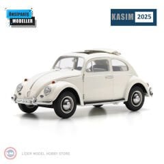 1:18 Schuco 1963 Volkswagen Beetle Kafer Maggiolino Open Roof