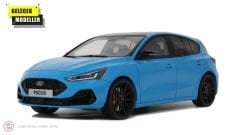 1:18 OTTO 2024 Ford Focus ST Edition Azure Blue