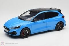1:18 OTTO 2024 Ford Focus ST Edition Azure Blue