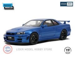1:12 Otto Mobile 2005 Nissan R34 GT-R Nismo Z-Tune Bayside Blue