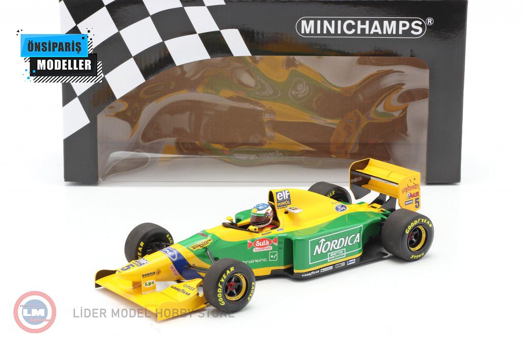 1:18 1993 Benetton Ford B193B Winner Portugal GP Formula 1 Camel Benetton Ford Michael Schumacher
