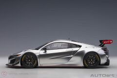 1:18 2018 Honda NSX GT3 81897 (Hyper Silver)