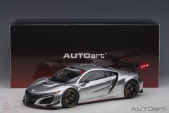 1:18 2018 Honda NSX GT3 81897 (Hyper Silver)