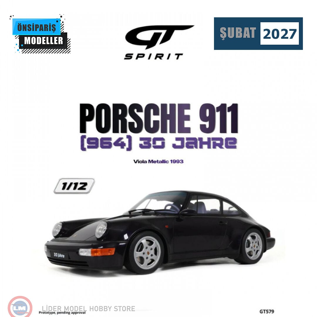 1:12 GT Spirit 1993 Porsche 911 964 30 Jahre Viola Metallic
