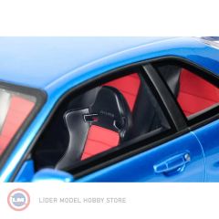 1:12 Otto Mobile 2005 Nissan R34 GT-R Nismo Z-Tune Bayside Blue