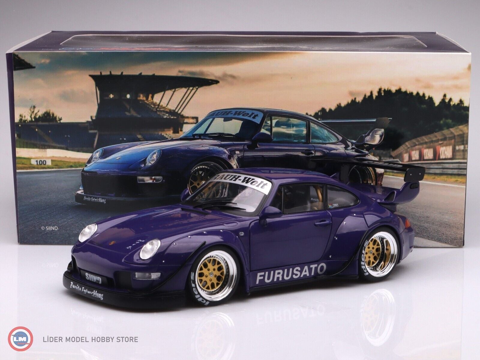 1:18 WERK83 Porsche 993 RWB Furusato - Sidney Hoffmann