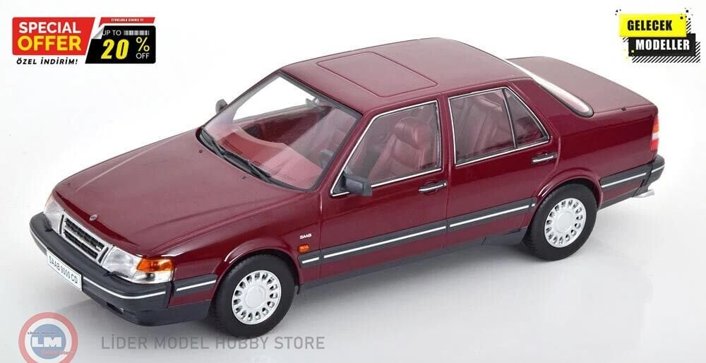 1:18 1990 Saab 9000 CD Turbo