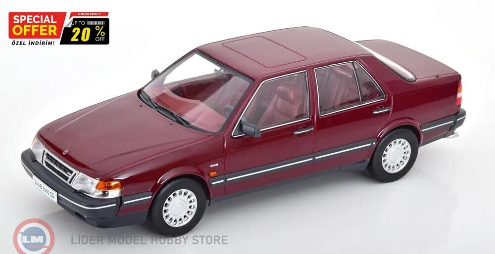 1:18 1990 Saab 9000 CD Turbo