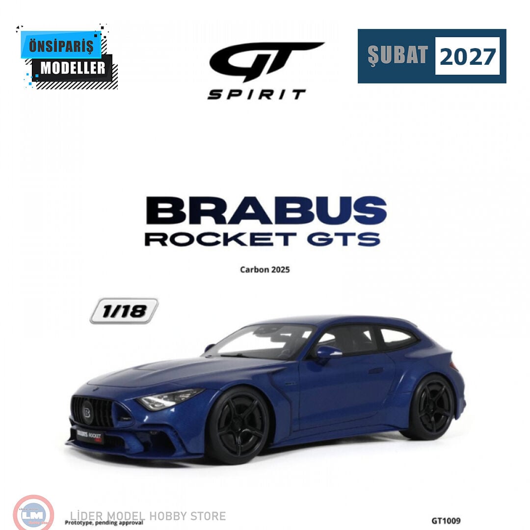 1:18 GT Spirit Mercedes Benz Brabus Rocket GTS Carbon Blue