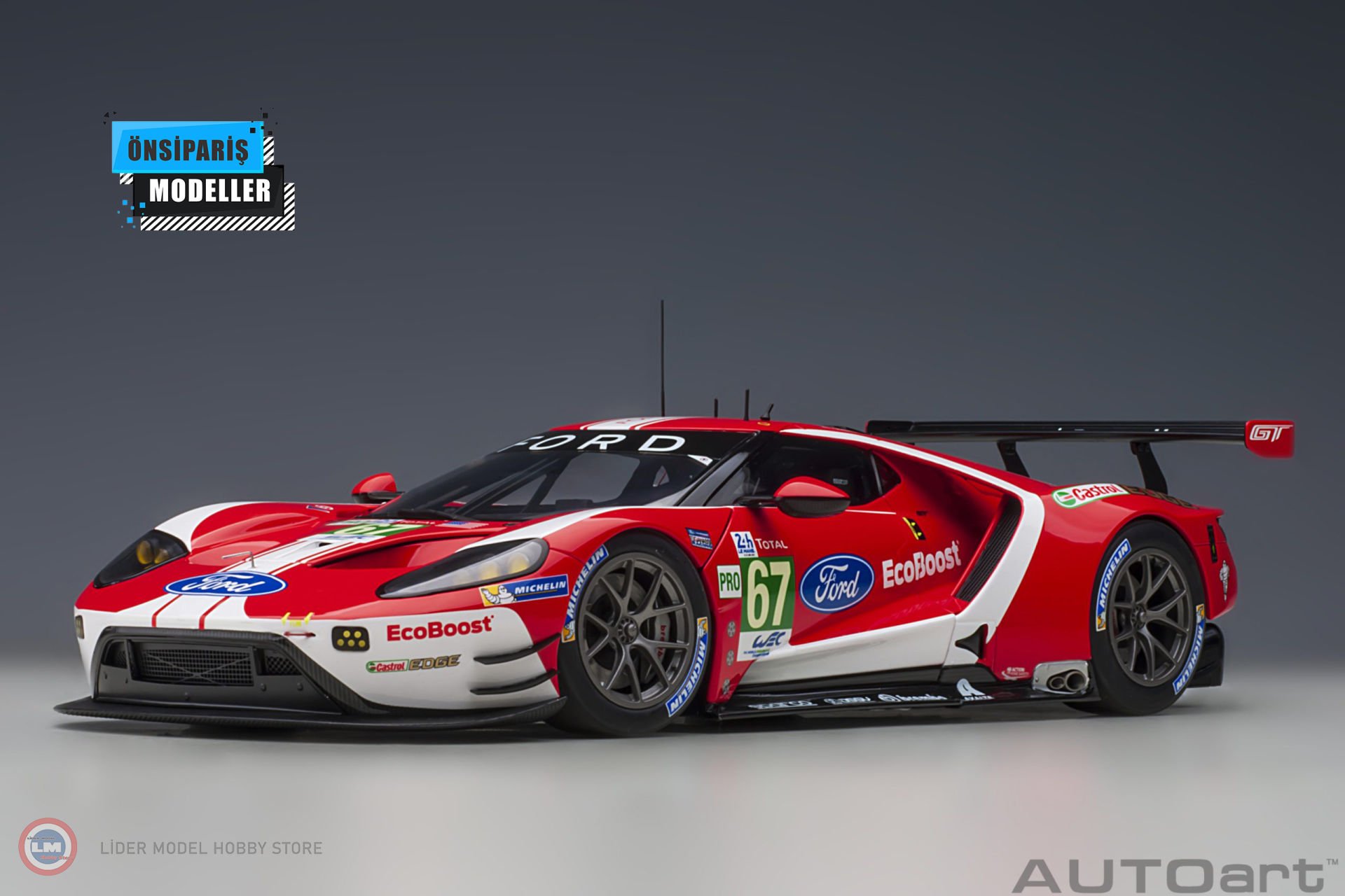 1:18 2019 Ford GT GTE Pro Le Mans 24h 81911 #67 (A.Priaulx & H.Tincknell & J.Bomarito)