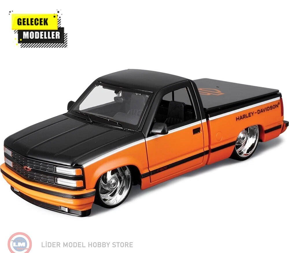 1:24 Maisto Chevrolet 454 SS PICK-UP 1993 - HARLEY DAVIDSON