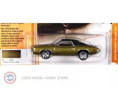 1:64 Johnny Lightning  1973 Pontiac Grand Am Golden Olive Poly