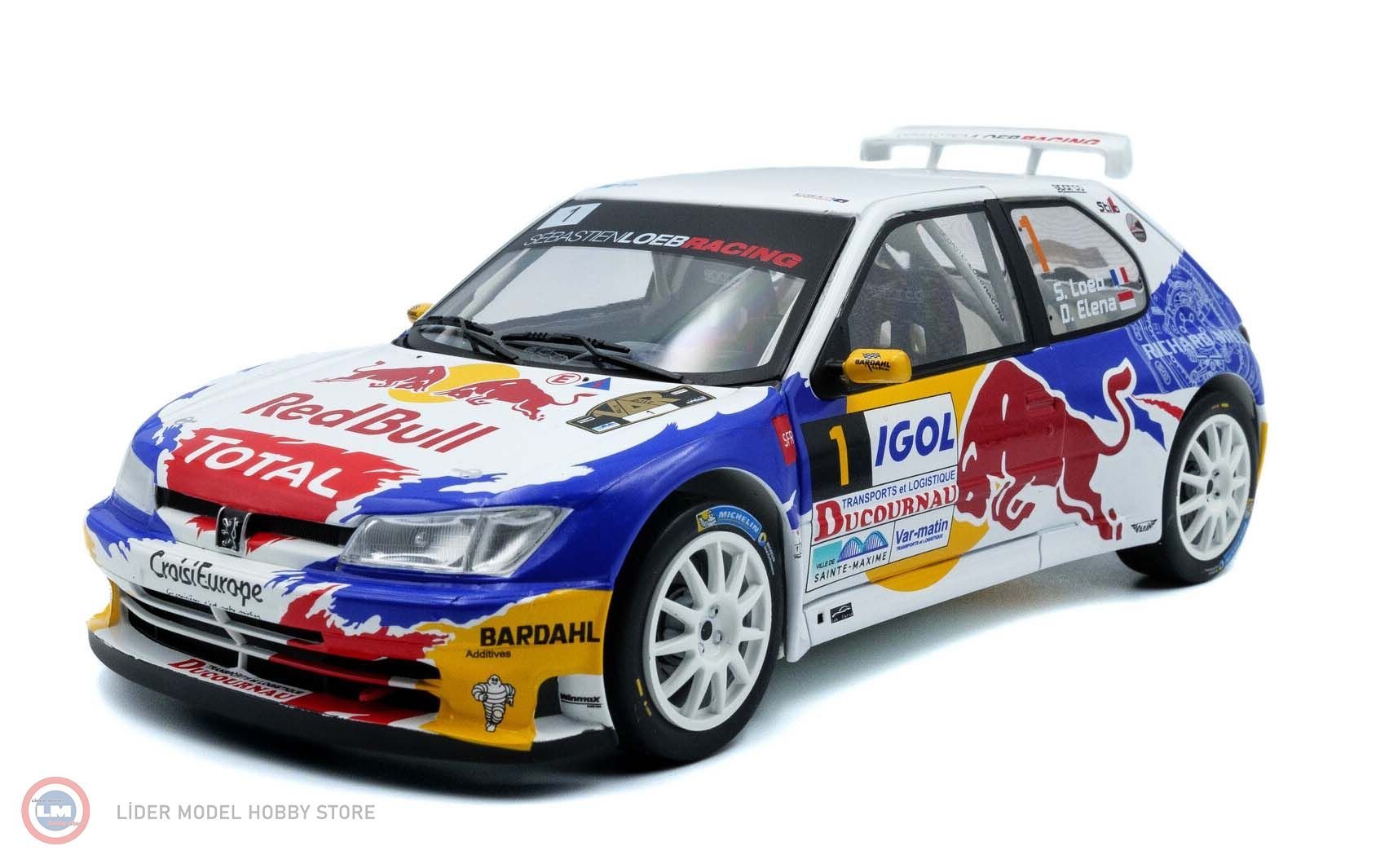 1:18 Solido 2017 Peugeot 306 Maxi #1 Rallye