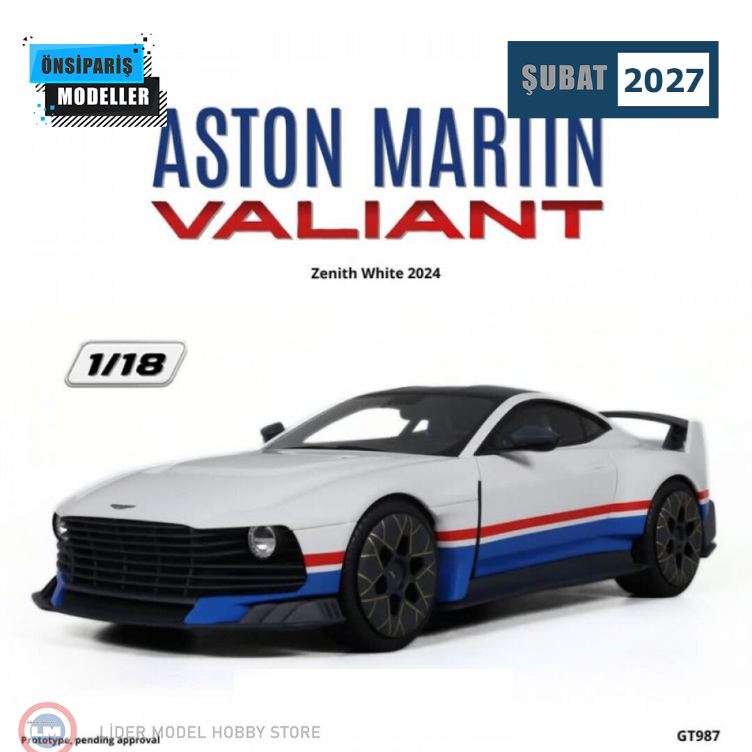 1:18 GT Spirit 2024 Aston Martin Valiant Zenith White