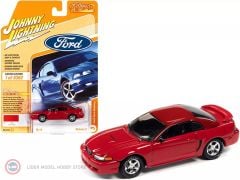 1:64 Johnny Lightning  2003 Ford Mustang Torch Red