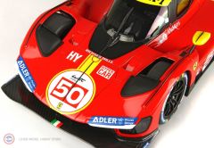 1:18 BBR 2022 Ferrari 499P Hypercar Launch Edition No50 599 Limitli