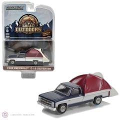 1:64 1982 Chevrolet C-10 Silverado with Modern Truck Bed Tent
