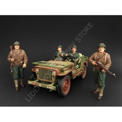 1:18 American Diorama WWII Dünya Savaşı Askeri #4 77413