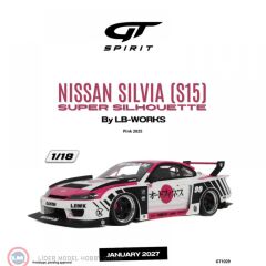 1:18 GT Spirit 2025 Nissan Silvia S15 Super Silhouette By LB Works