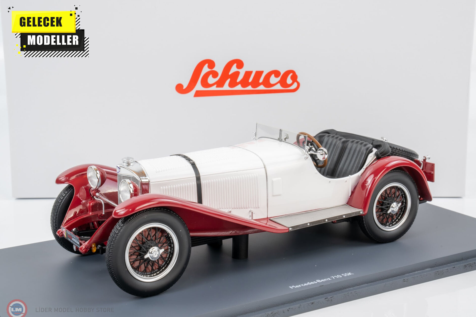 1:18 Schuco 1928 Mercedes Benz 710 SSK SPIDER