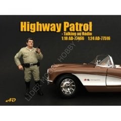 1:18 American Diorama Highway Patrol Polis #4 77466
