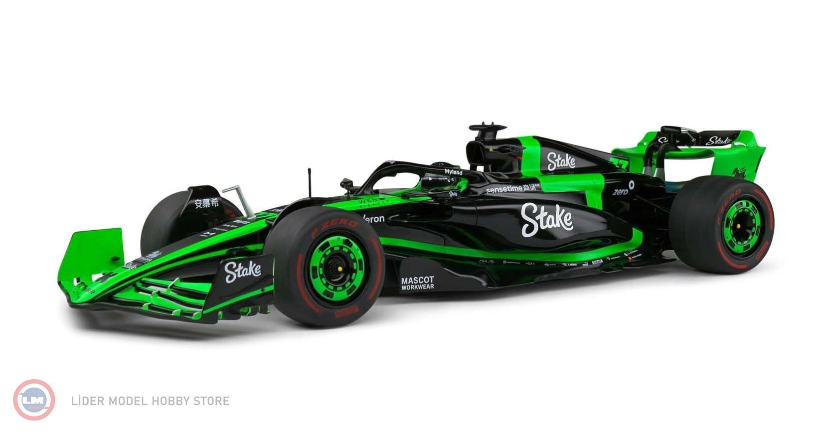 1:18 Solido 2024 Stake Valtteri Bottas KICK Sauber C44 #77 Japan GP Formula 1