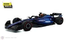 1:18 Solido 2024 Williams FW46 #23 Arabia Saudita GP fórmula 1 - Alex Albon