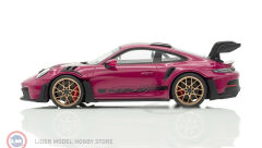 1:18 Schuco 2022 Porsche 911 992 GT3 RS - Rubystar