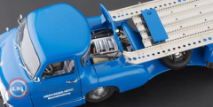 1:18 1955 Mercedes-Benz Racing Car Transporter, Le Mans '' The Blue Wonder''