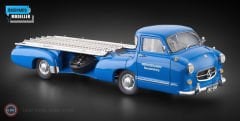 1:18 1955 Mercedes-Benz Racing Car Transporter, Le Mans '' The Blue Wonder''