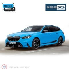 1:18 Minichamps 2024 BMW M5 Touring Performance Parts Riviera Blue