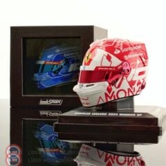 1:5 2024 Charles Leclerc Scuderia Ferrari Monaco GP Kask
