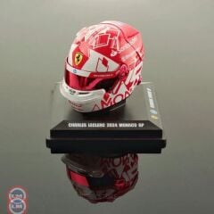 1:5 2024 Charles Leclerc Scuderia Ferrari Monaco GP Kask