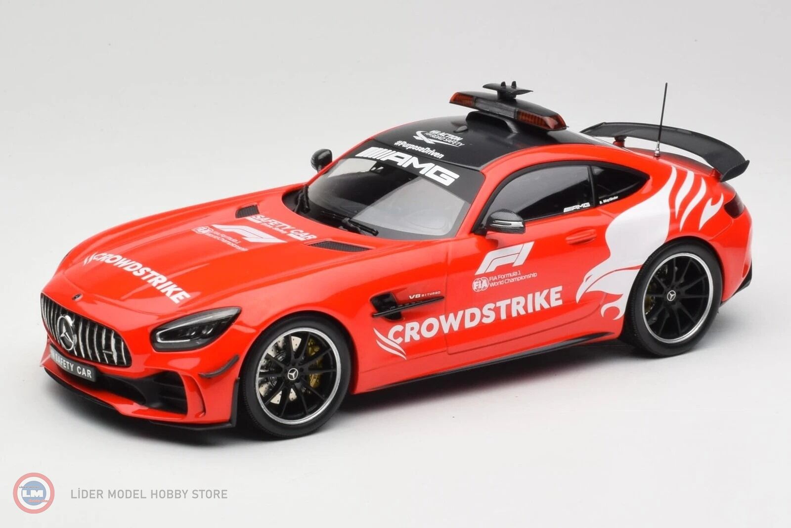 1:18 Minichamps 2021 Mercedes Benz AMG GT-R – ‘SAFETY CAR FORMULA 1